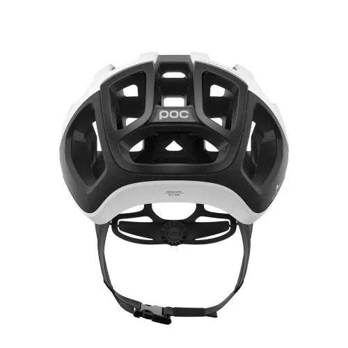 POC Ventral Lite WF Velohelm - Hydrogen White/Uranium Black Matt